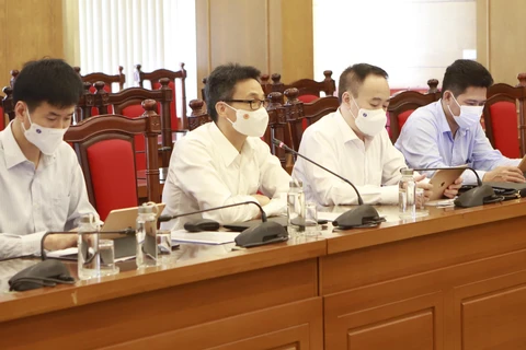 Deputy PM checks Vinh Phuc province’ efforts against COVID-19