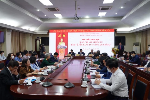 Seminar on press sector’s task of protecting Party’s ideological foundation 