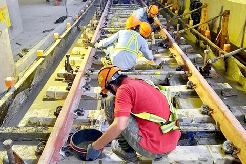Final underground track segments on HCM City’s Metro No 1 to be completed in two months