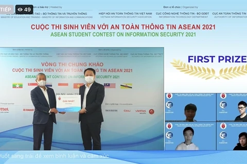 Vietnamese students win ASEAN Student Contest on Information and Technology