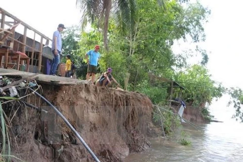 Low-lying Mekong Delta deals with worsening land subsidence