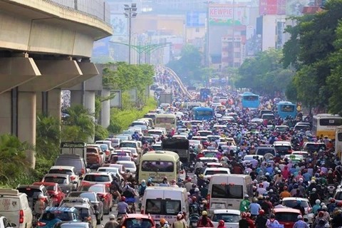 Hanoi to spend 1.8 trillion VND addressing traffic congestion