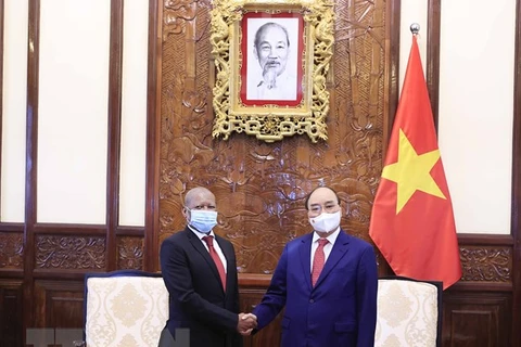 Vietnam, South Africa well coordinate at multilateral forums: President 