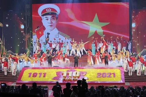 Grand ceremony marks 110th birthday of General Vo Nguyen Giap