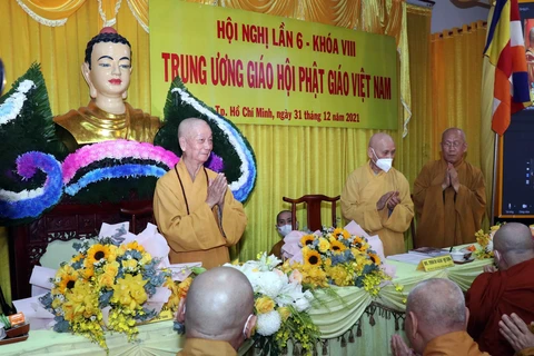 Most Venerable Thich Tri Quang serves as Acting Supreme Patriarch of Vietnam Buddhist Sangha