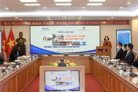Virtual photo exhibition marks 50 years of Vietnam-India cooperation
