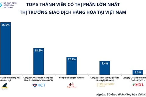 Top 5 commodity brokers in Vietnam revealed