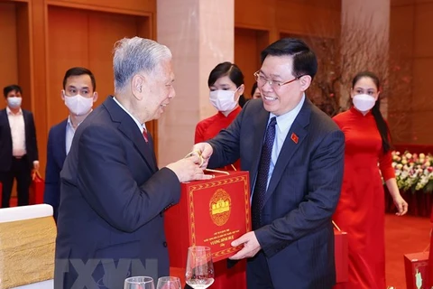 Gathering of former NA leaders held ahead of Lunar New Year 