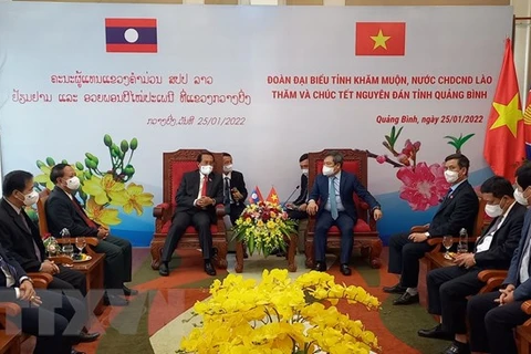 Khammoune's leader pays pre-Tet visit to Quang Binh province