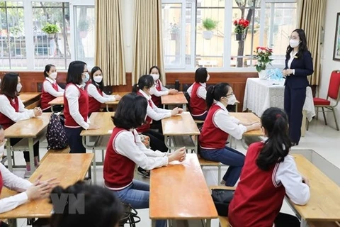 Hanoi prepares for welcoming students back school 