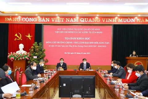 Seminar spotlights revolutionary career of late Party leader Truong Chinh