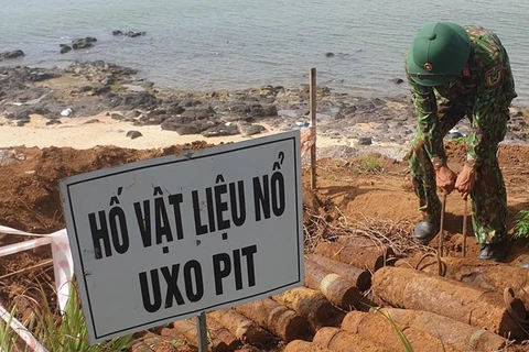 Quang Tri: 108 explosives safely detonated