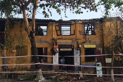 Fire-prevention set for Hoi An’s old houses