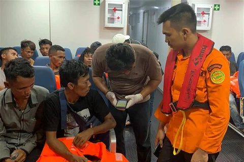 Two dead, dozens missing in Indonesia boat accident