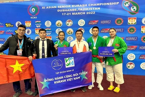 Vietnam wins four medals at Asian Kurash Championship