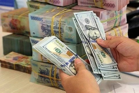 Reference exchange rate up 1 VND on March 24