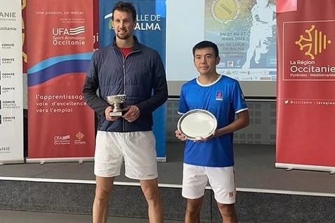 Tennis player Ly Hoang Nam finishes second at M25 Toulouse-Balma