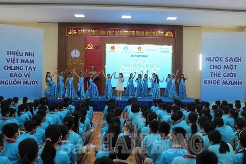 Water resources protection programme for schools launched in Hai Phong