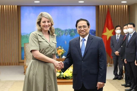 Prime Minister welcomes Canadian Foreign Minister
