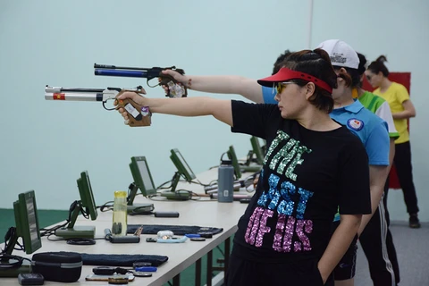 Vietnam tops test shooting event - road to SEA Games 31