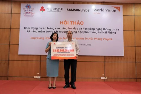 World Vision Vietnam, Hai Phong to improve transferable skills for youth