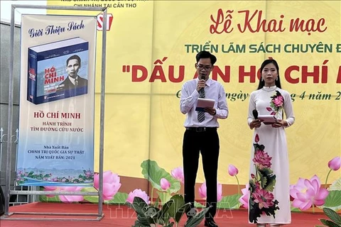 Book exhibition features President Ho Chi Minh’s imprints 
