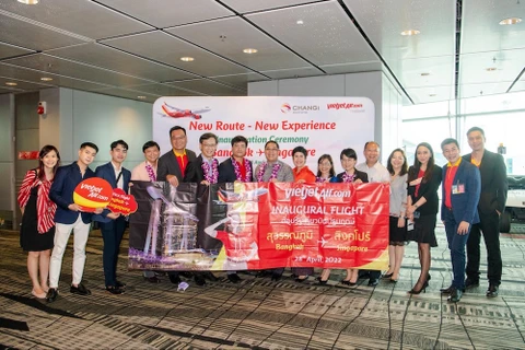 Thai Vietjet launches Bangkok - Singapore route