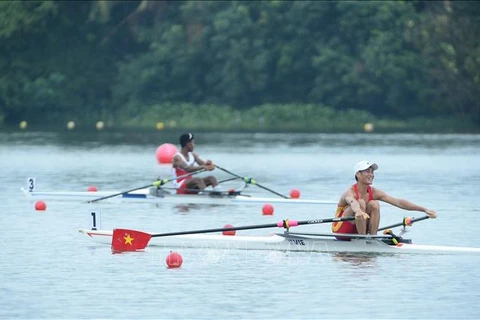 SEA Games 31: Vietnam tops five out of eight rowing events 