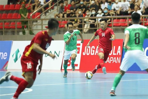 SEA Games 31: Indonesia’s futsal players hold Vietnam to 1 - 1 draw