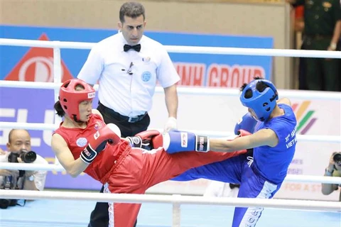 SEA Games 31: Vietnam secures two first gold medals in kickboxing