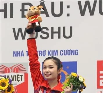 SEA Games 31: Vietnamese wushu athletes pocket 8 medals after two days of competition 