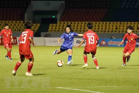 SEA Games 31: Thailand defeat Laos 5-0, advancing to semi-finals of women’s football