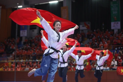 SEA Games 31: Vietnamese taekwondo team have good start with four gold medals