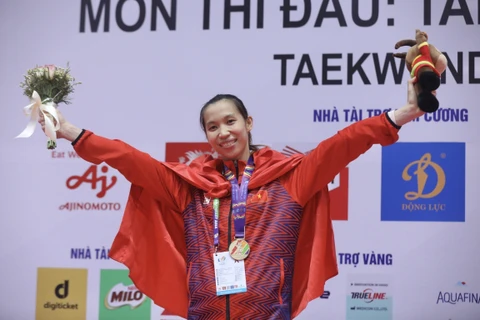 SEA Games 31: Vietnam’s female taekwondo fighters win two golds on May 17