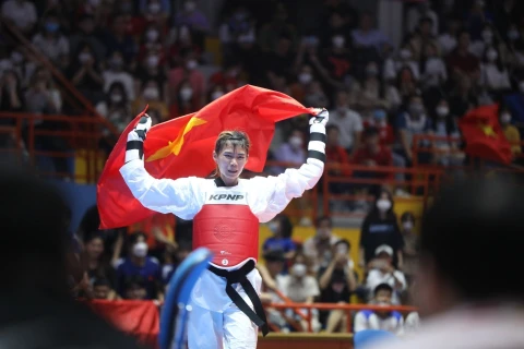 SEA Games 31: Two more gold medals for Vietnamese taekwondo team