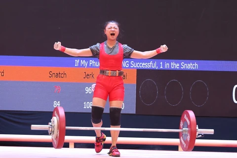 SEA Games 31: Thai weightlifter wins gold in women’s 49kg