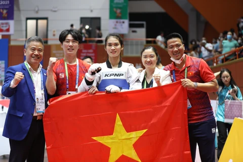SEA Games 31: Vietnam exceeds gold medal target in taekwondo