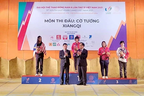 Vietnam ranks first in xiangqi at SEA Games 31