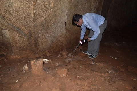 Prehistoric relics discovered in Bac Kan cave
