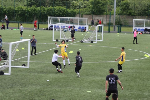 Football tournament promotes cohesion among OVs in UK