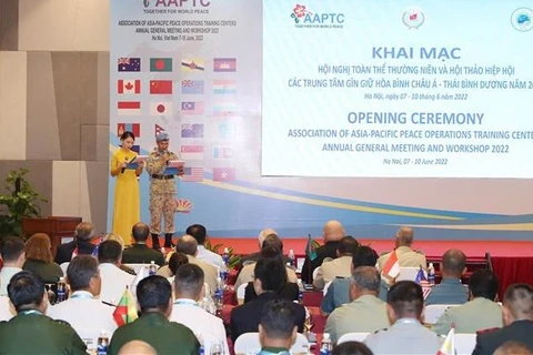 Vietnam chairs Association of Asia-Pacific Peace Operations Training Centres meeting