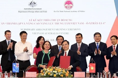 Cooperation agreement inked on establishment of Vietnam – Australia centre