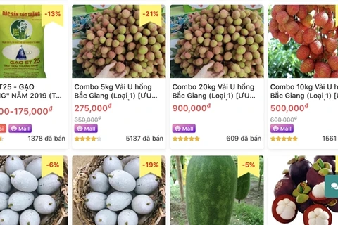 Provinces turn to e-commerce to sell agricultural produce