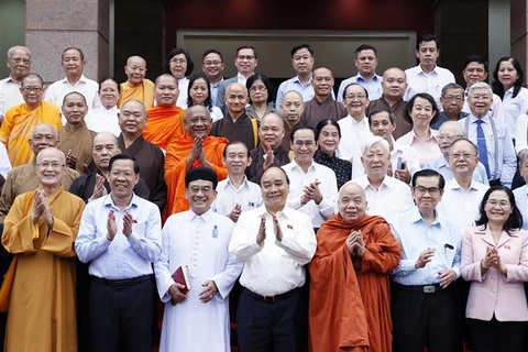 President Nguyen Xuan Phuc meets voters in HCM City