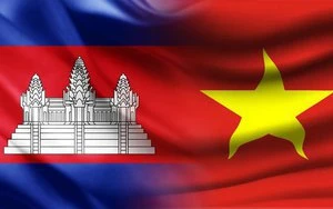 Vietnamese, Cambodian leaders exchange greetings on 55th anniversary of diplomatic ties