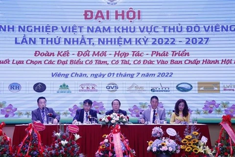 Vietnam business association in Vientiane holds first congress