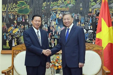 Vietnam, Laos foster security cooperation 