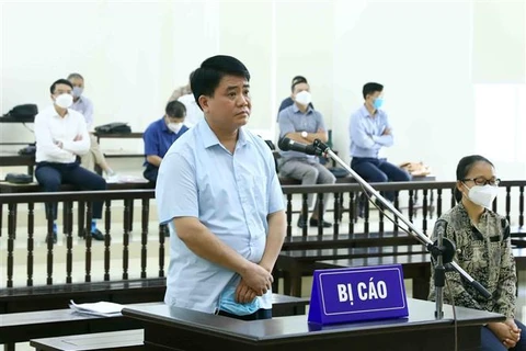 Appeal trial held for Hanoi’s ex-mayor over Nhat Cuong case