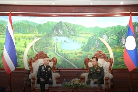 Laos, Thailand promote cooperation in border security