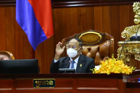 Cambodian parliament passes draft Constitution
